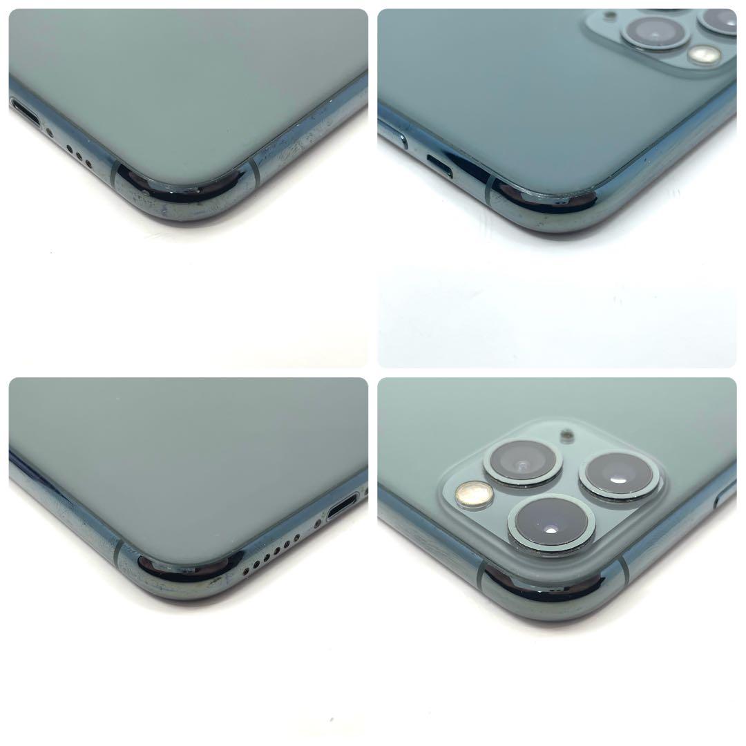良品　iPhone11pro 256G ミッドナイトグリーン　SIMフリー