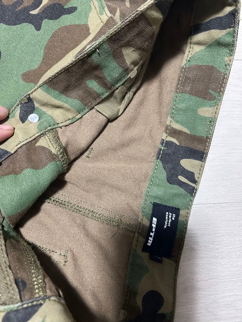 EPTM 迷彩 ダブルニー バギーパンツ