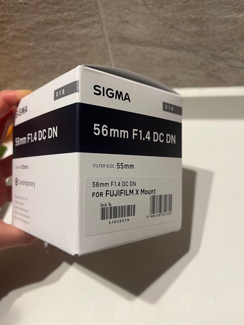 SIGMA 56mm F1.4 DC DN FUJIFILM Xマウント　超美品