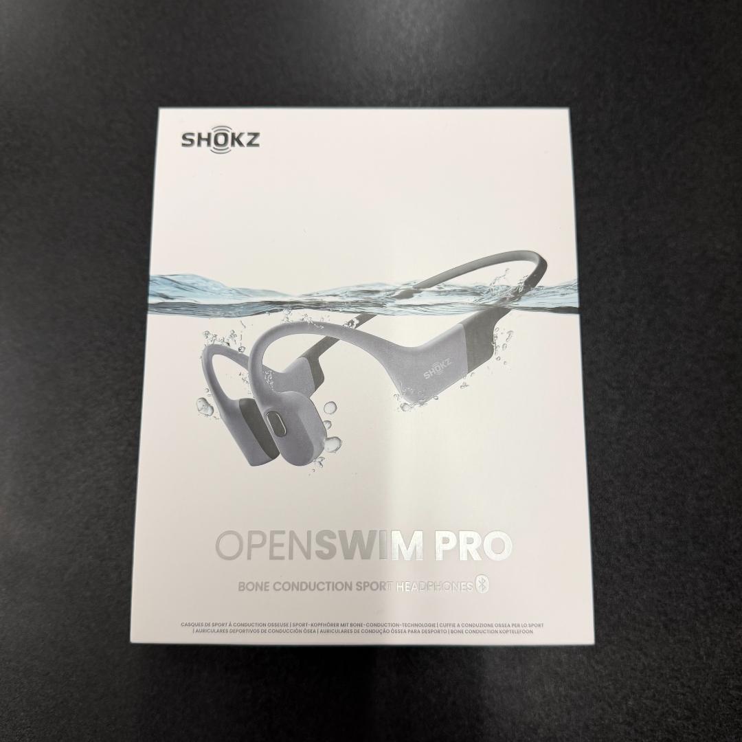 【ほぼ未使用】SHOKZ OPEN SWIM PRO 骨伝導イヤホン
