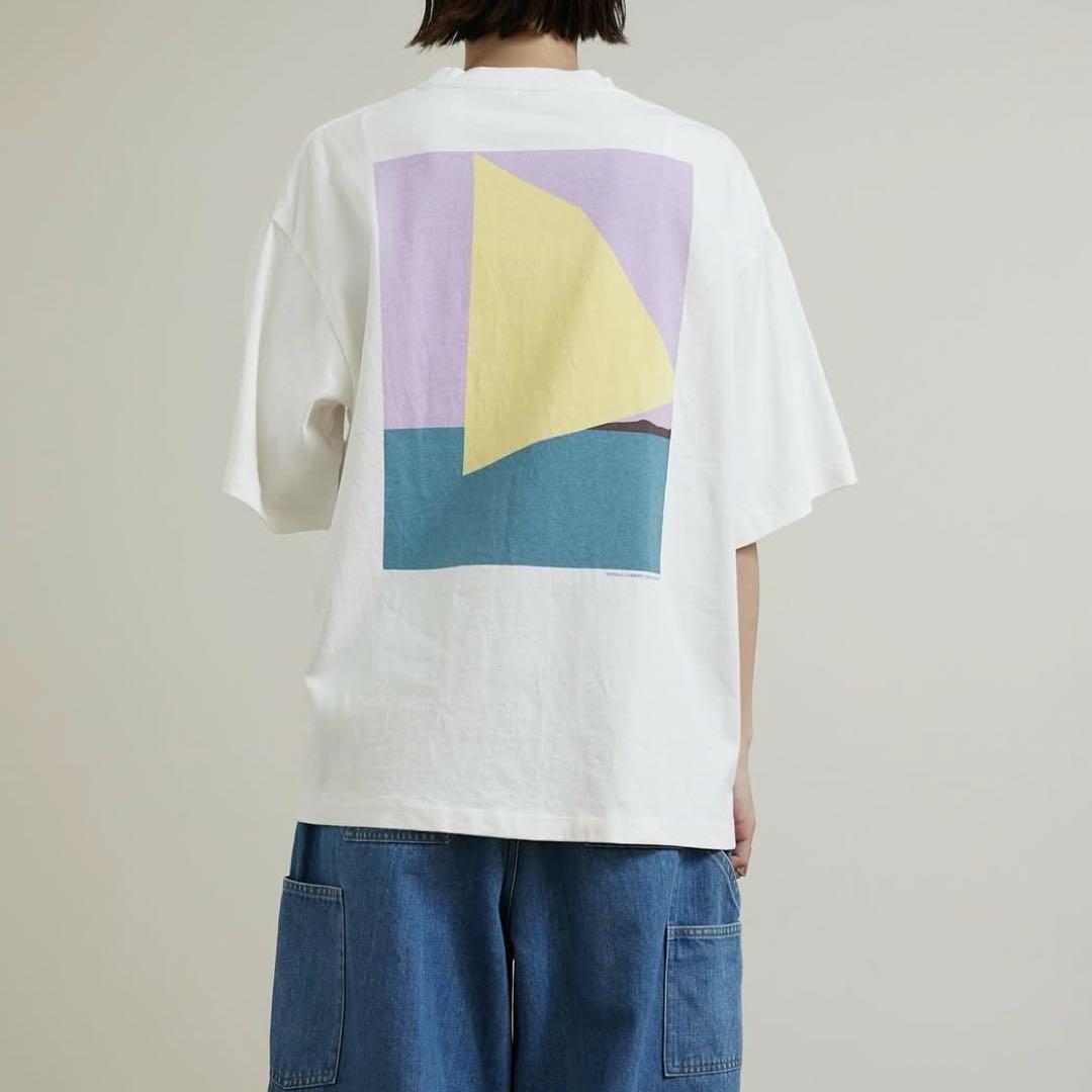 [新品未使用] PHEENY 25SS “wind” Tシャツ サイズF