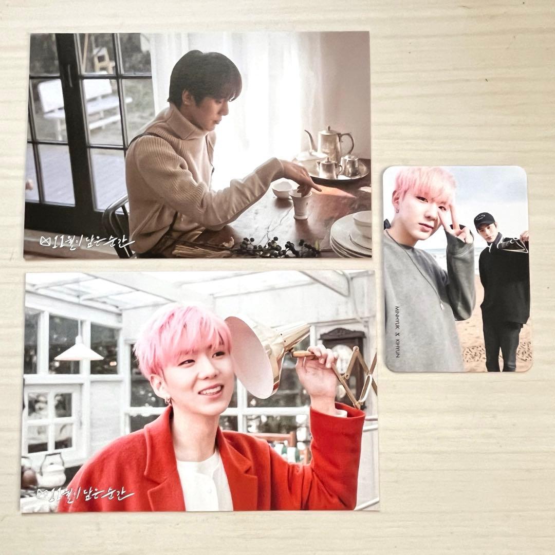 MONSTA X キヒョン ミニョク 写真展 フォトブック トレカ