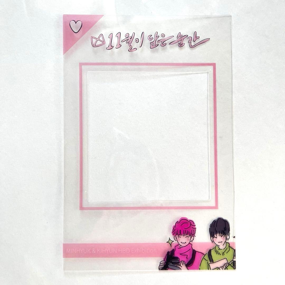 MONSTA X キヒョン ミニョク 写真展 フォトブック トレカ