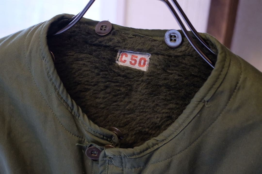 スウェーデン軍 M59 フィールドコート C50 ライナー付き