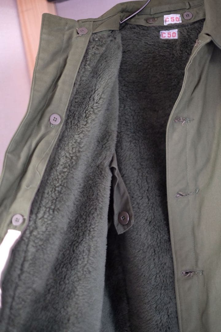 スウェーデン軍 M59 フィールドコート C50 ライナー付き