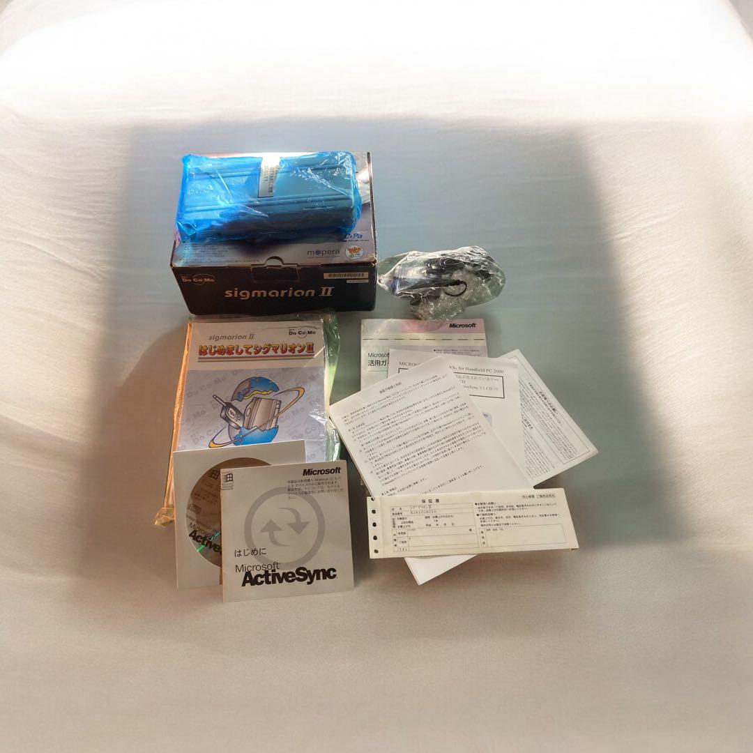美品/ドコモSigmarion II（シグマリオンII）箱取説付通電可動ジャンク