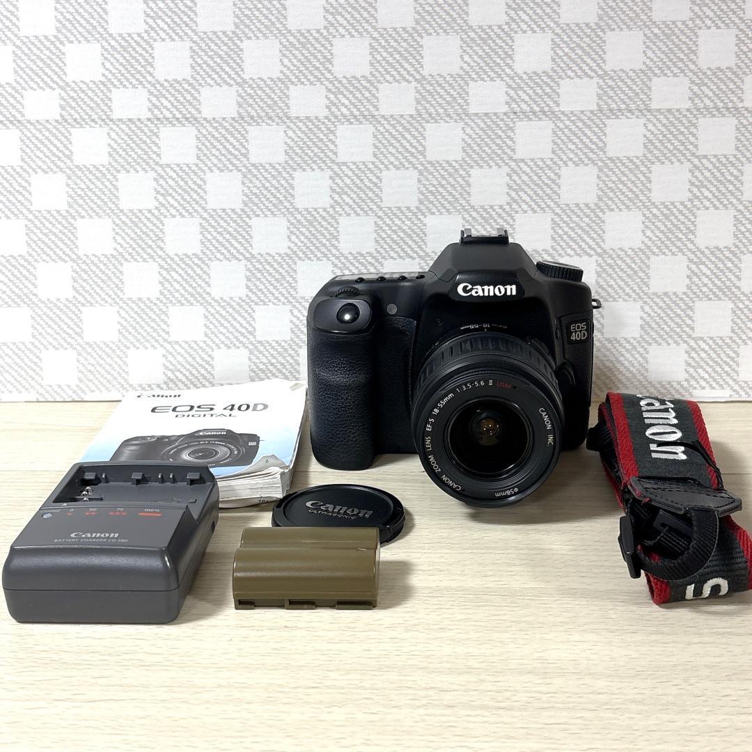 Canon キヤノン EOS 40D デジタル一眼レフカメラ レンズセット