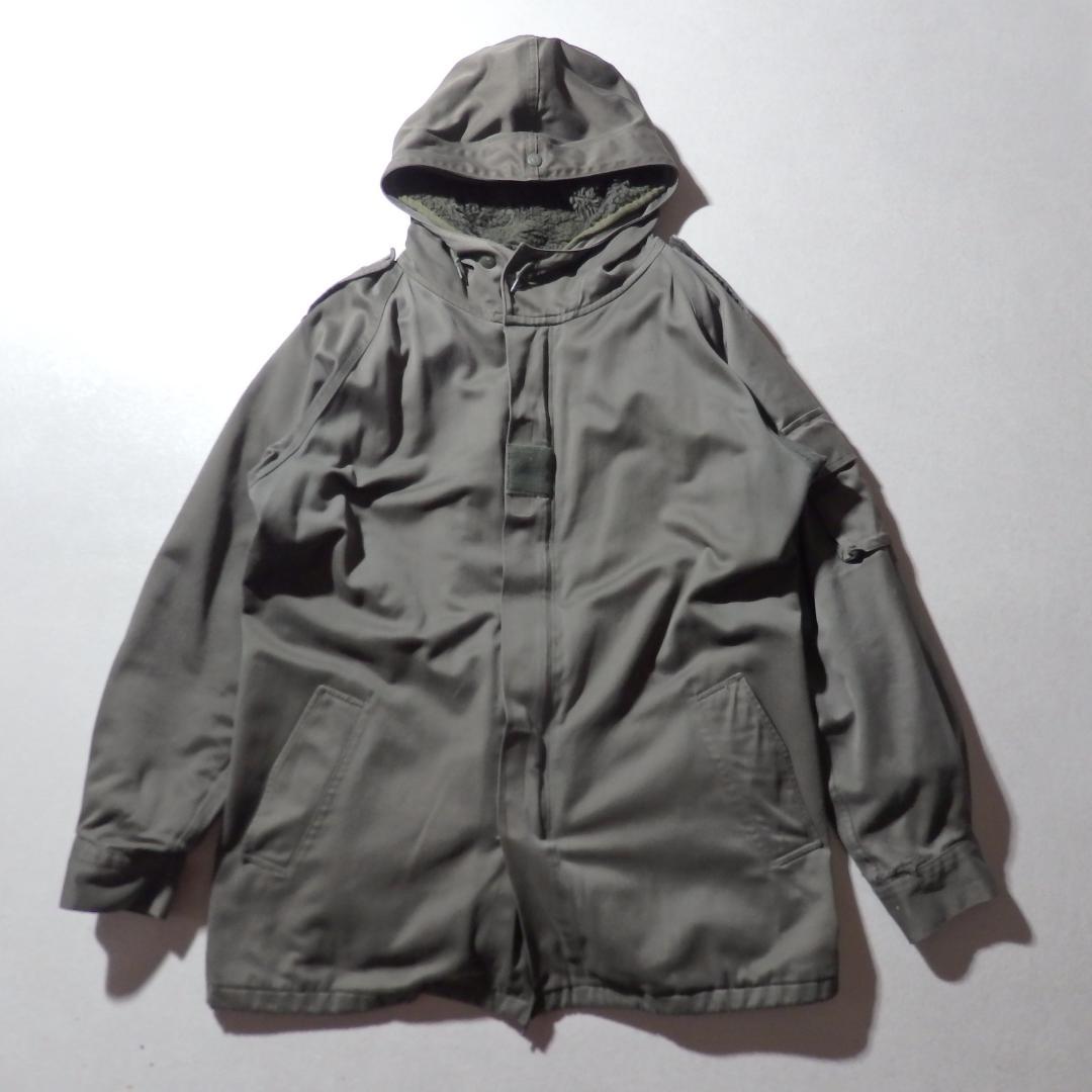 80s フランス軍 F2パーカー ライナー付 88Lマイクロパーカー