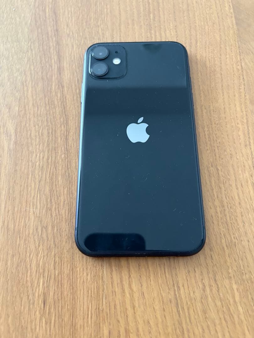 iPhone 11 ブラック 本体のみ 動作確認済み 初期化済