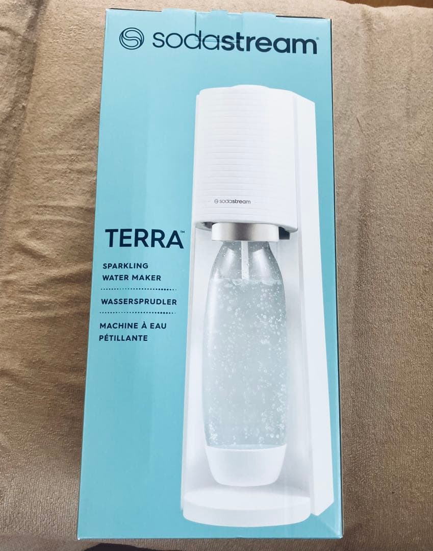 ak211　sodastream TERRA 炭酸水メーカー ホワイト