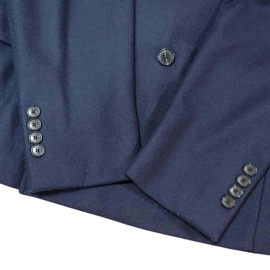 ほぼ未使用 OCEANS掲載 ブランネル D6B ダブルジャケット 48 紺