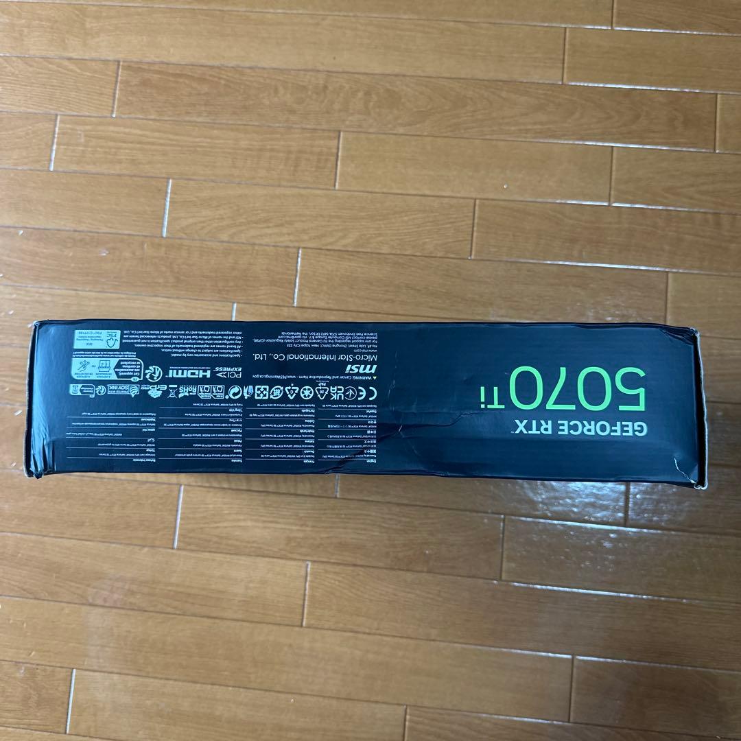 グラフィックボード・グラボ・ビデオカード MSI RTX5070ti 16G GAMING TRIO OC PLUS