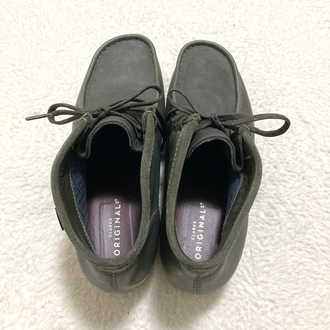 美品‼︎ クラークス ワラビー ゴアテックス UK9 28cm 本革 ビブラム