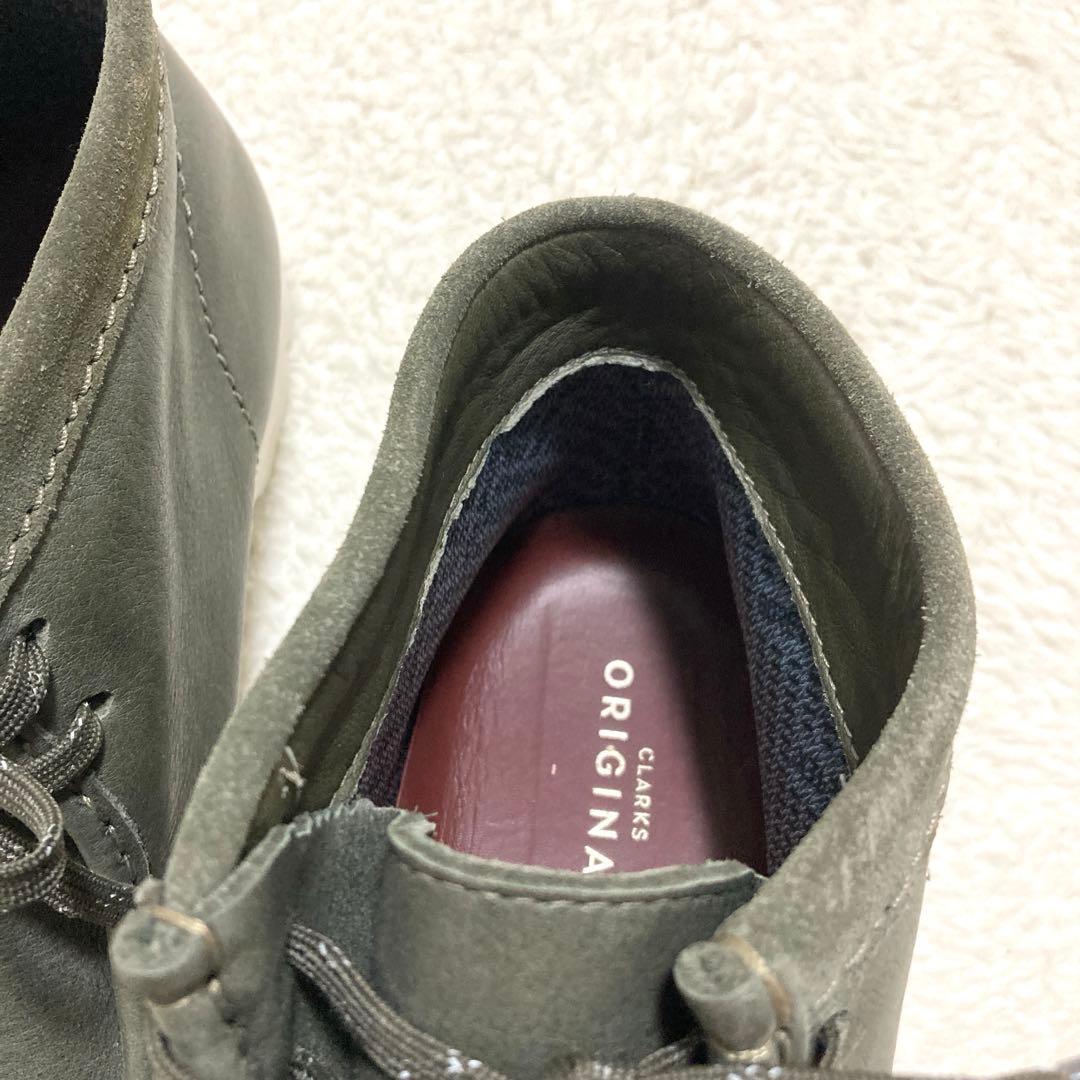 美品‼︎ クラークス ワラビー ゴアテックス UK9 28cm 本革 ビブラム