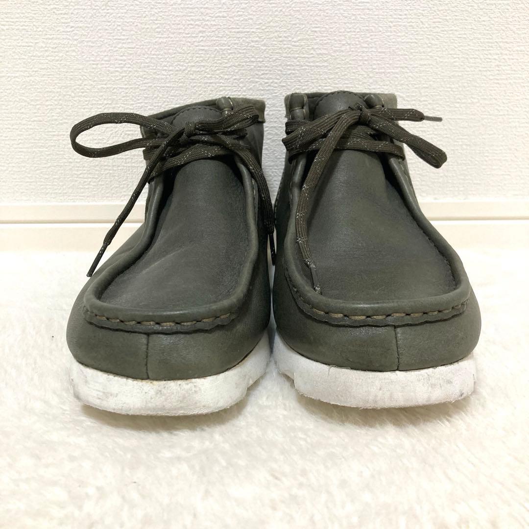美品‼︎ クラークス ワラビー ゴアテックス UK9 28cm 本革 ビブラム