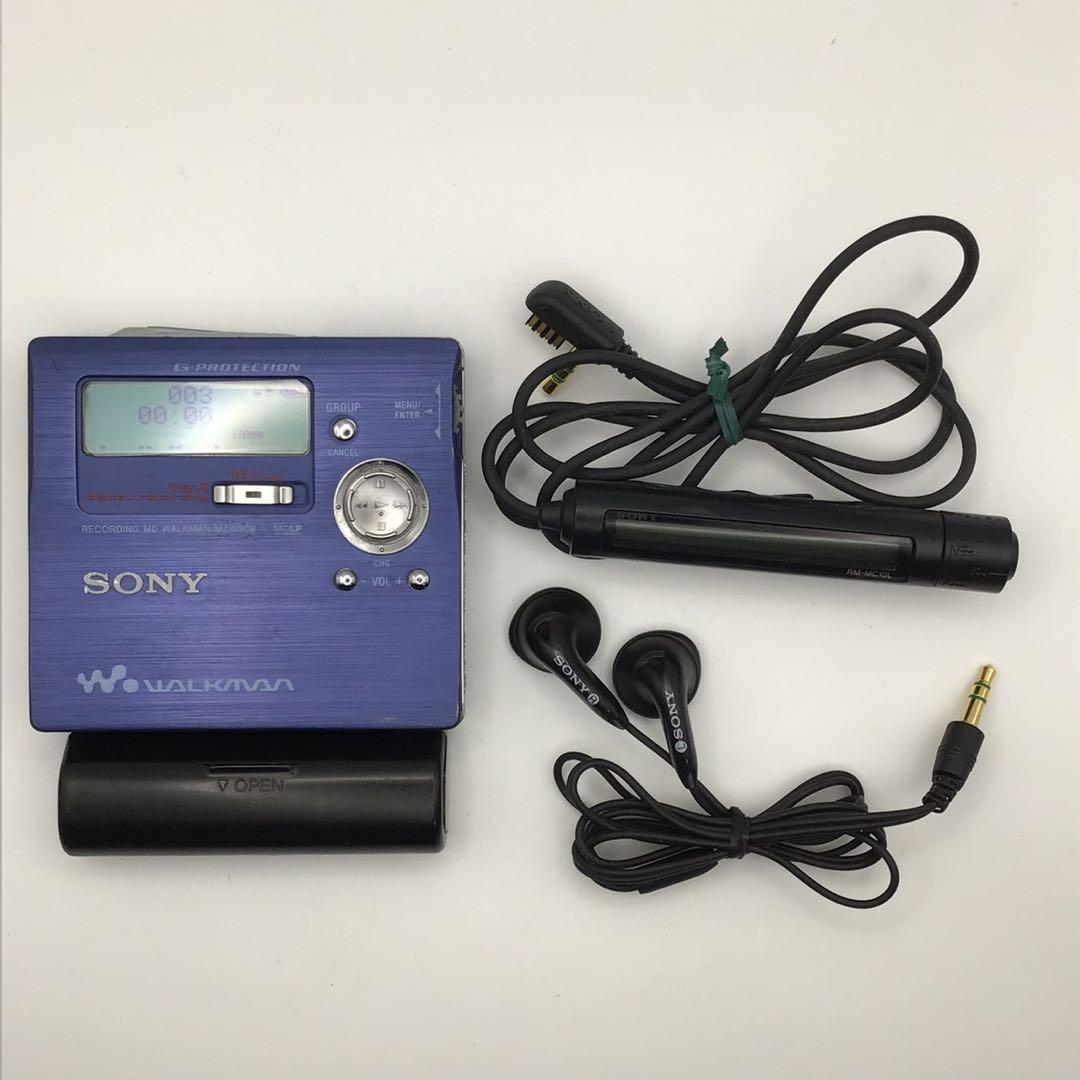 SONY MZ-R909 MD WALKMAN ソニーMDウォークマン ブルー