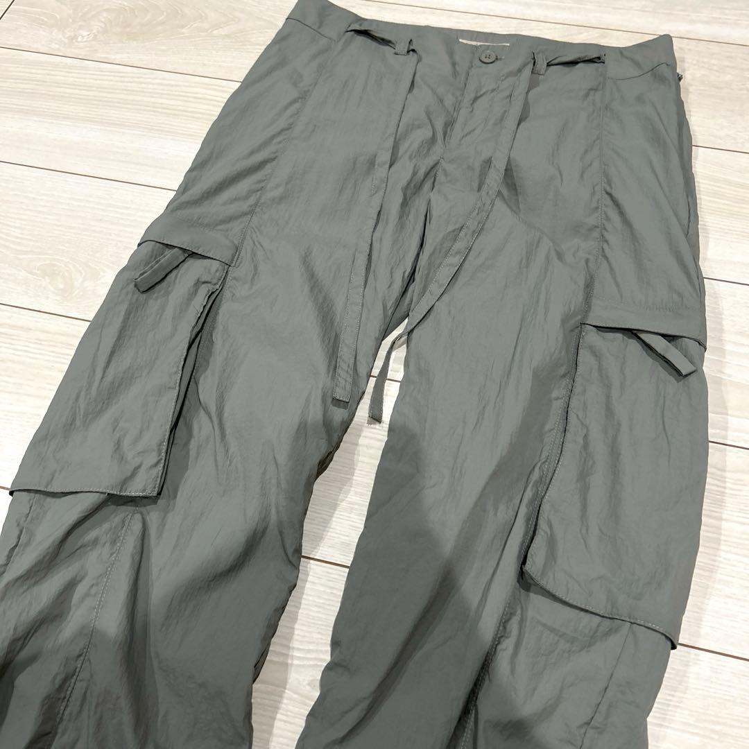 パロマウール 23aw ナイロンカーゴパンツ