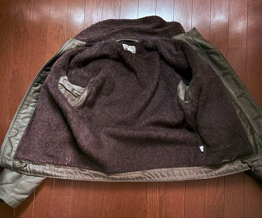 美品36！MASH N-1 JKT 40's実物TALON社製ジッパー