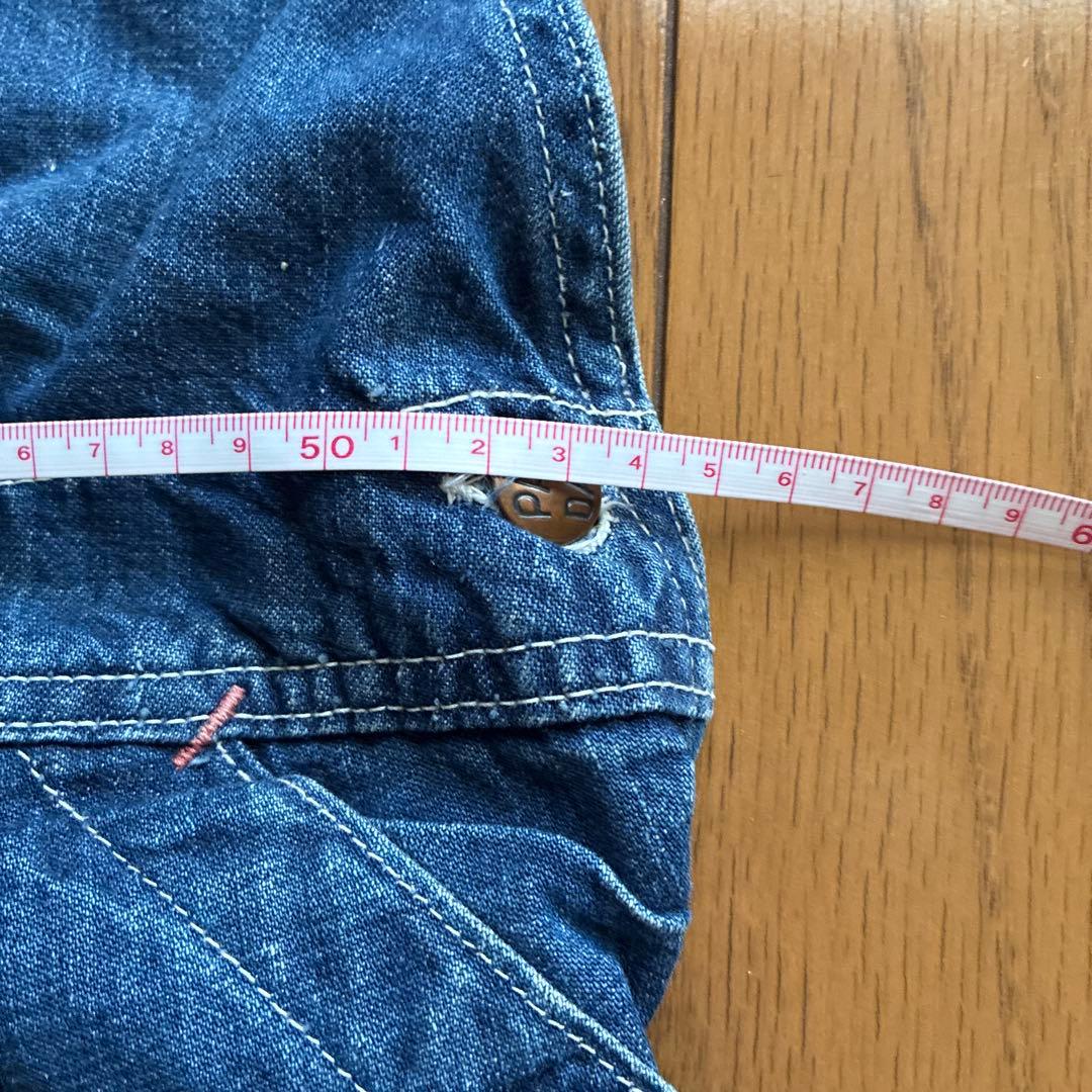 コメント値下げOK盾タグ40s pay dayオーバーオール