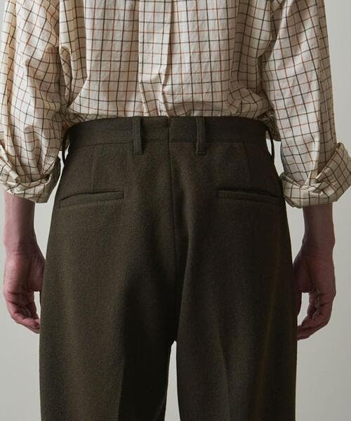 パンツ Steven Alan 2PLEATED MORE TAPERED PANTS