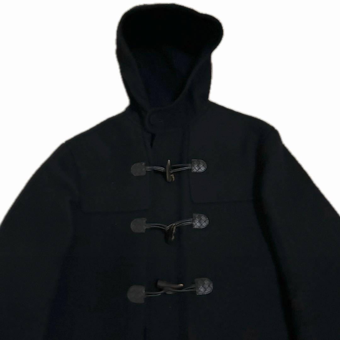 定番 BOTTEGA VENETA カシミヤ混イントレチャートダッフルコート