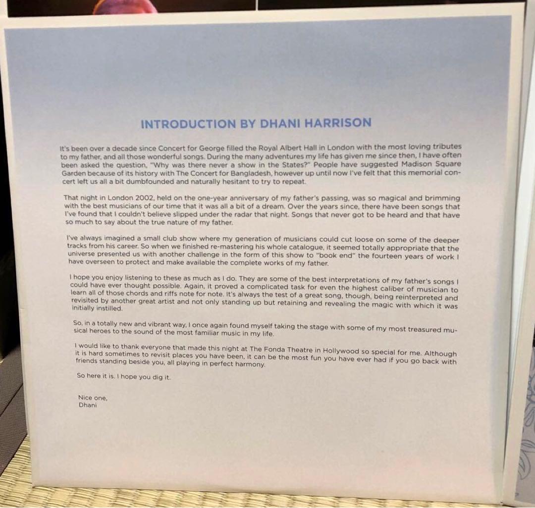 廃盤！レア！e Fest e Harrison LP