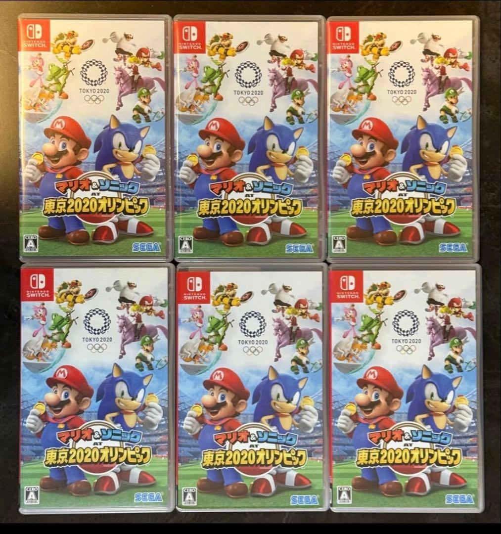 【switch】マリオ&ソニック AT 東京2020オリンピック 6本セット