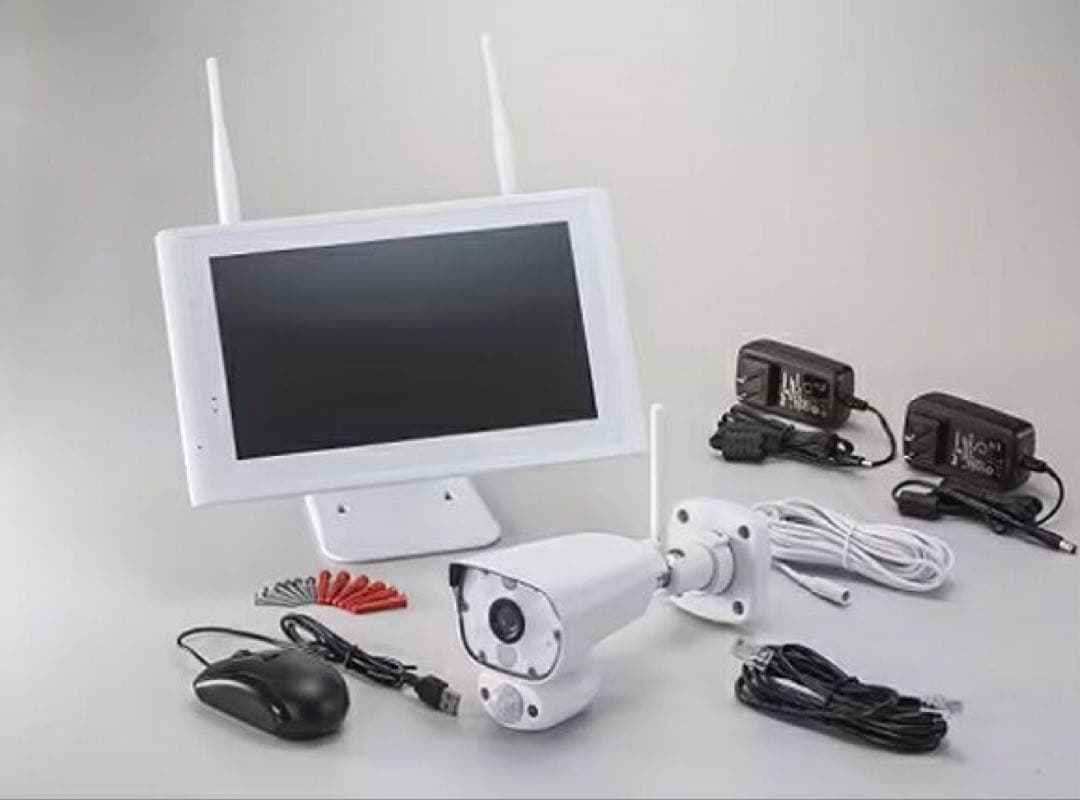 NSK NS-1110WMS ワイヤレス防犯カメラセット