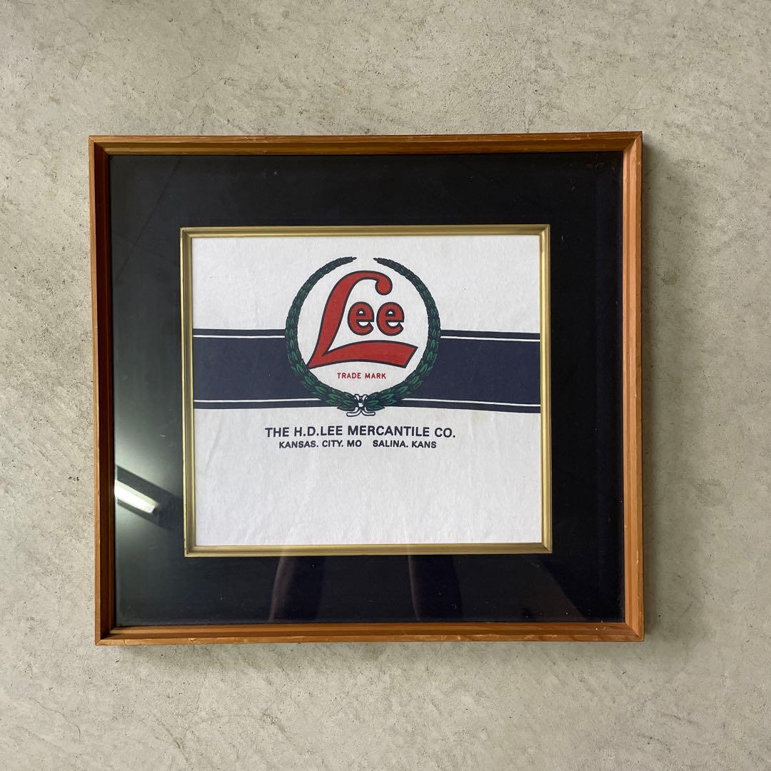 H.D. Lee 店舗什器 ヴィンテージ 額縁 額装 壁掛け インテリア B