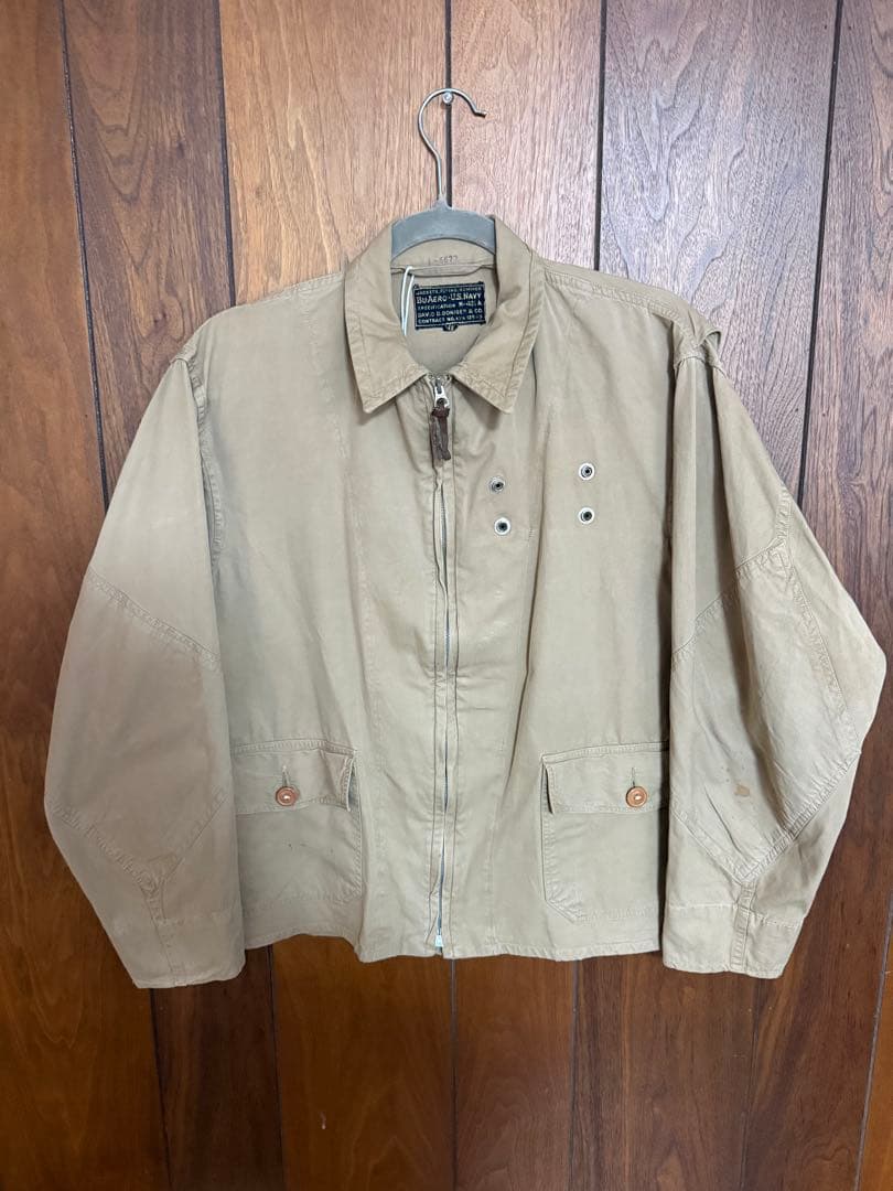 専用！USNAVY サマーフライトジャケット M-421A