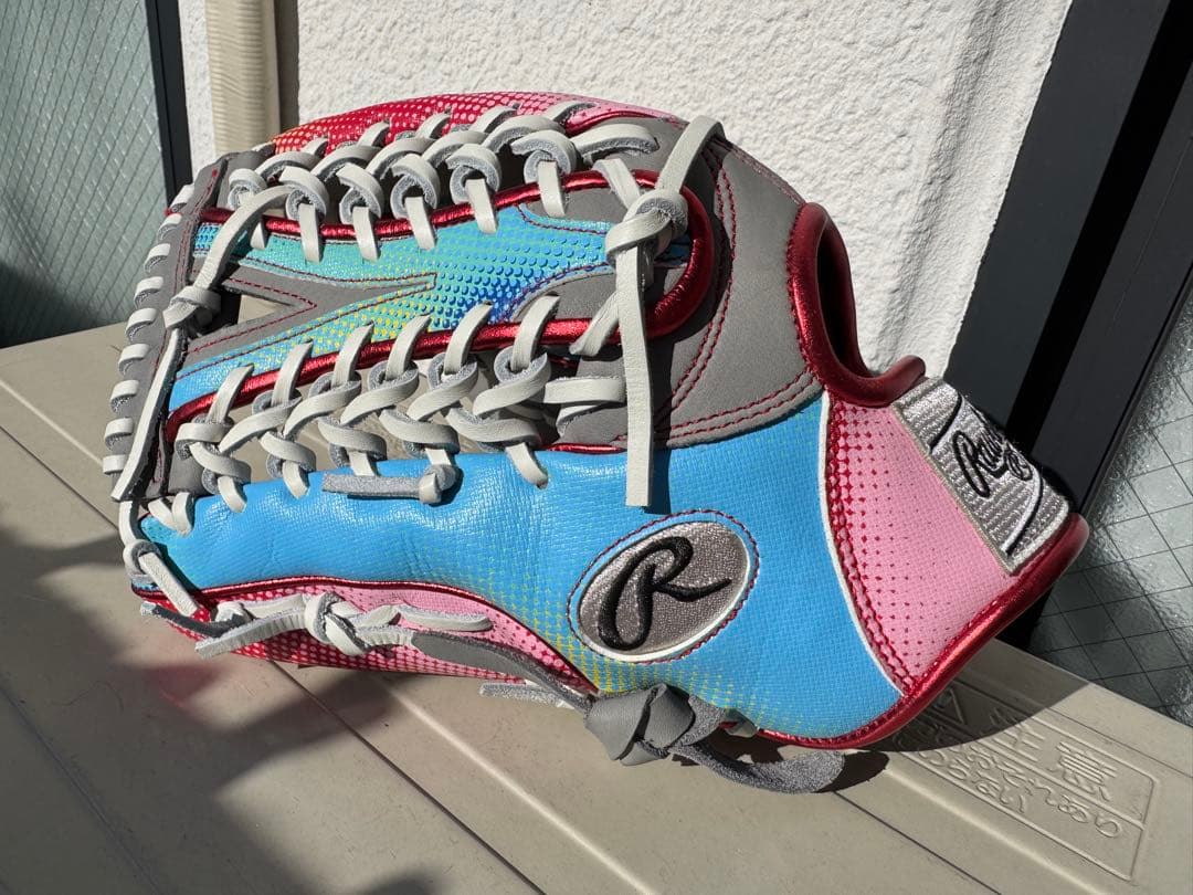 型付済み【ローリングス】一般軟式外野手用グローブ