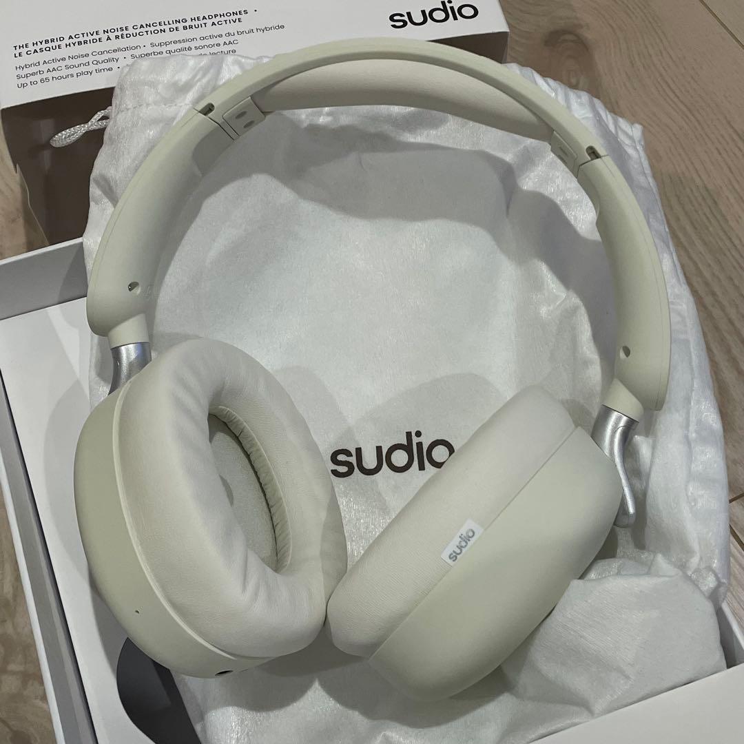 【新品】sudio K2 Pro ワイヤレスヘッドホン　ホワイト