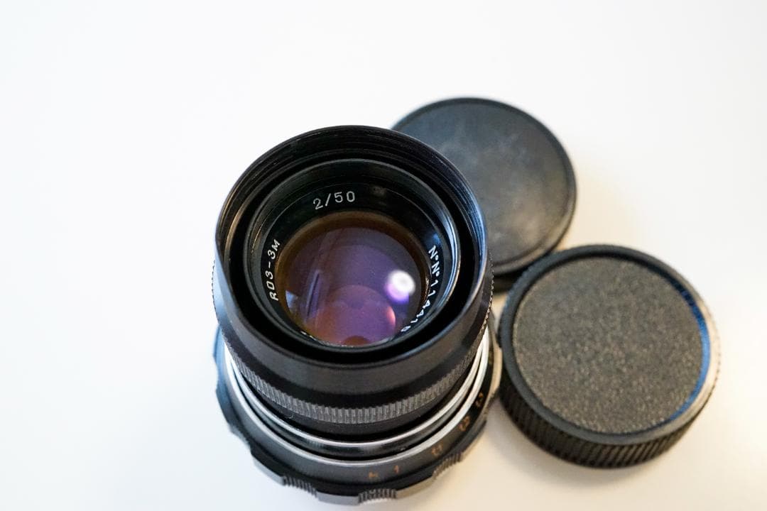 PO3-3M 50mm f2 伝説のシネレンズ スピードパンクロコピー ロシア製