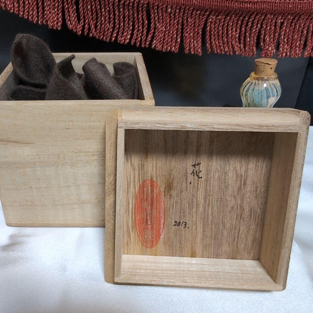 専用　kengtaro ケンタロー 花 2013年 カエル ガラス 作家