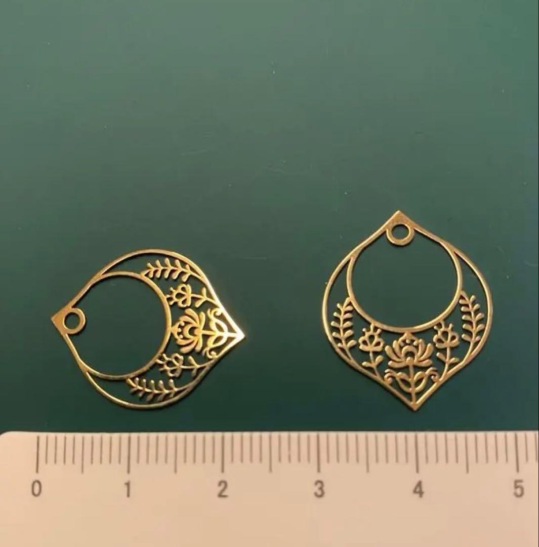 Star Jewelry フラワー チャーム k10 【美品】