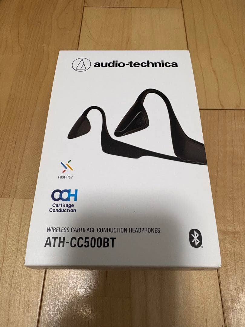 【美品】audio-technica ATH-CC500BT 骨伝導イヤフォン