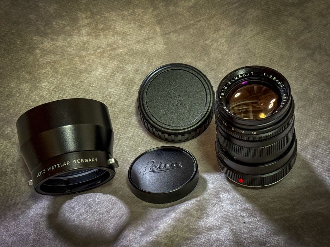 【良品/値下げ中】TELE-ELMARIT 90mm 2nd+12575