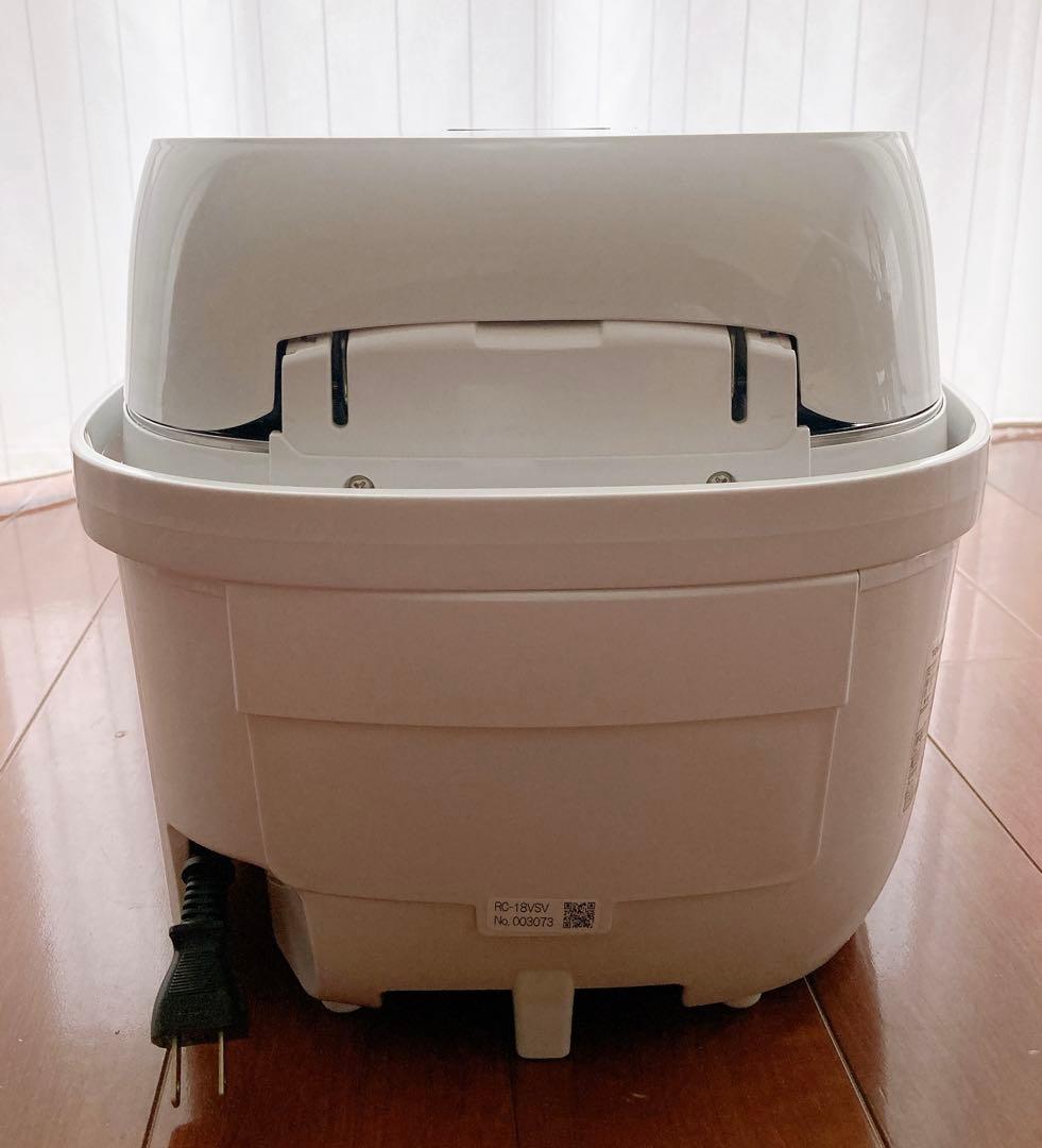 【ジャンク品】東芝 真空圧力IHジャー炊飯器 RC-18VSV 本体のみ