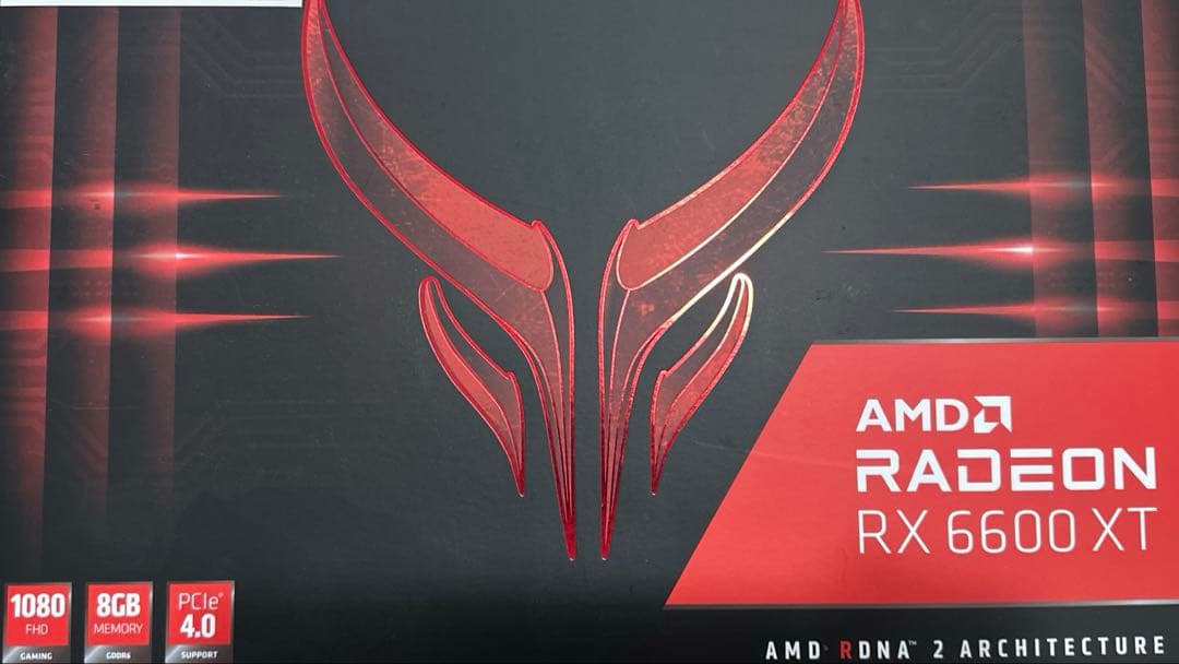 【新品・未開封】AMD Radeon RX6600 グラフィックボード