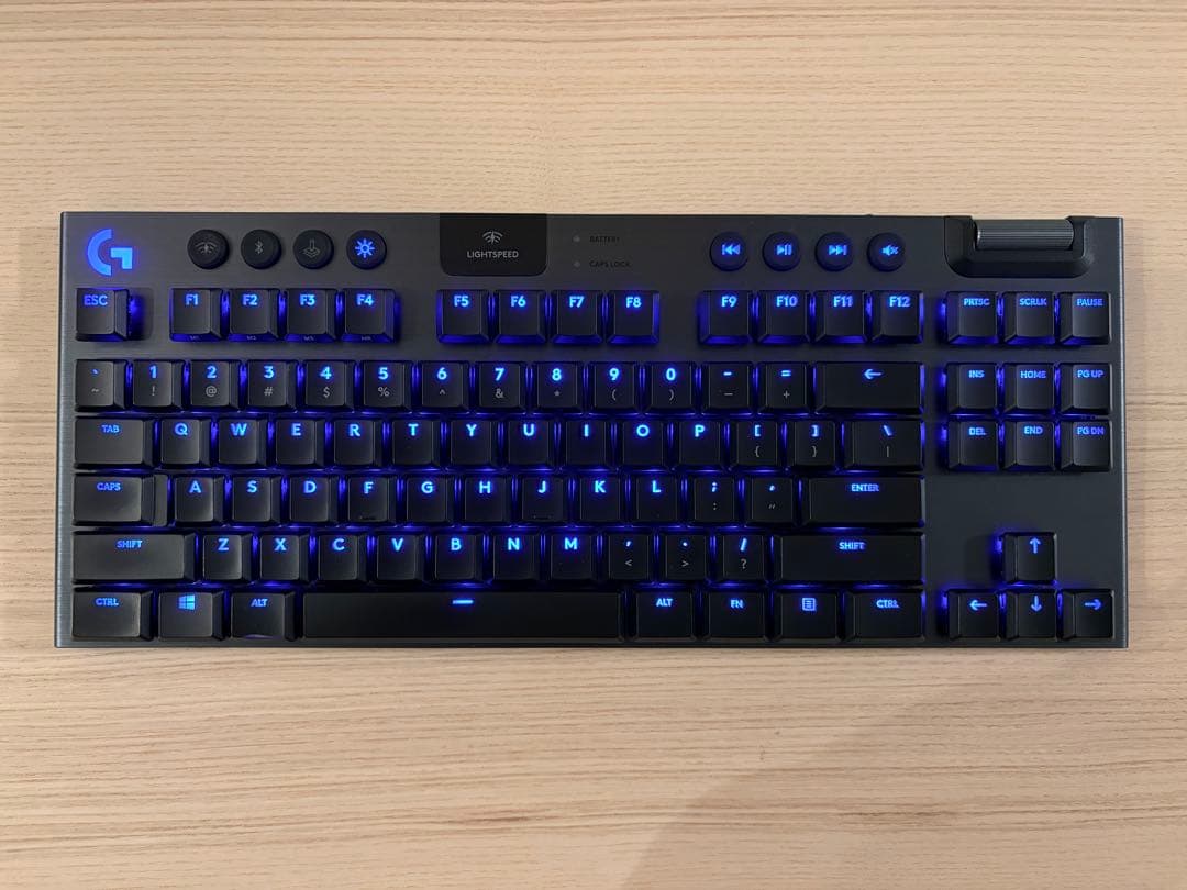 Logitech G915 TKL ワイヤレスキーボード US配列 メカニカル