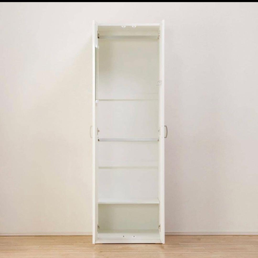 値下げ♩ ニトリ ポルテ 60 エナメル塗装 光沢 傷に強い ワードローブ