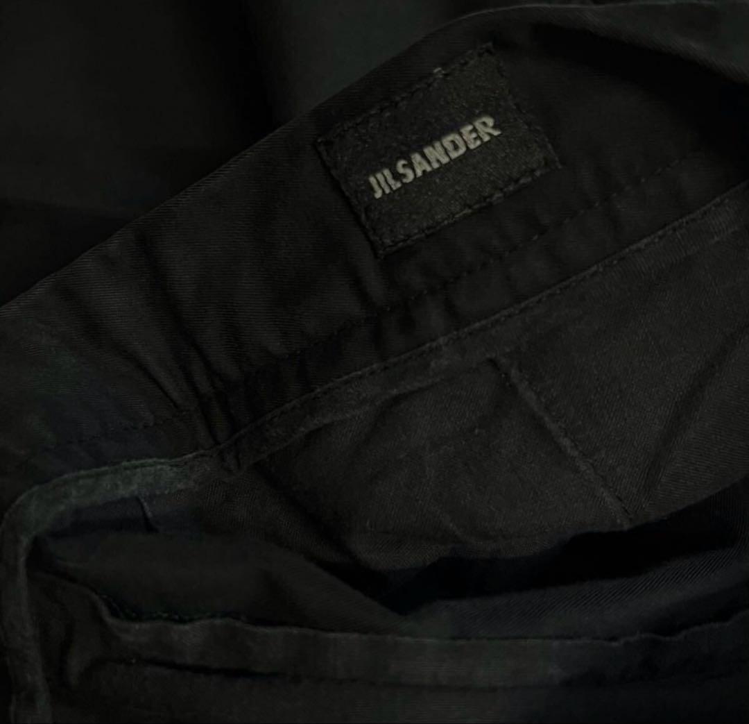 JIL SANDER ブラック スラックス トラウザーズ アーカイブ