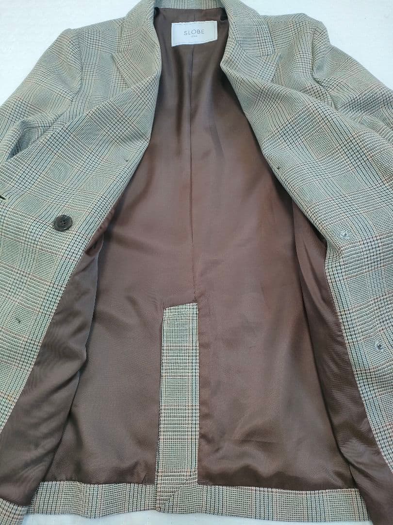 【2025秋冬】SLOBE IENA　TRダブルブレストジャケット　ベージュ