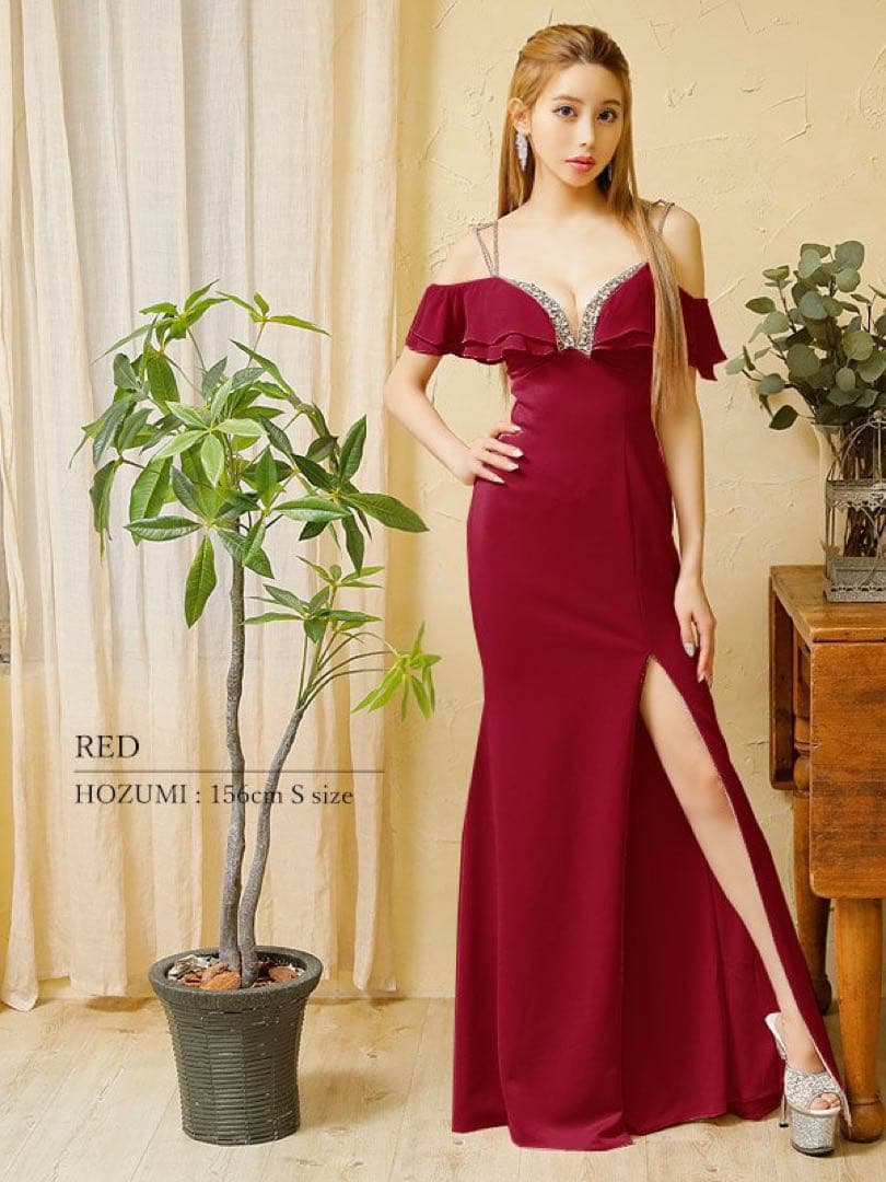 【ANGEL R/エンジェルアール】赤ドレス