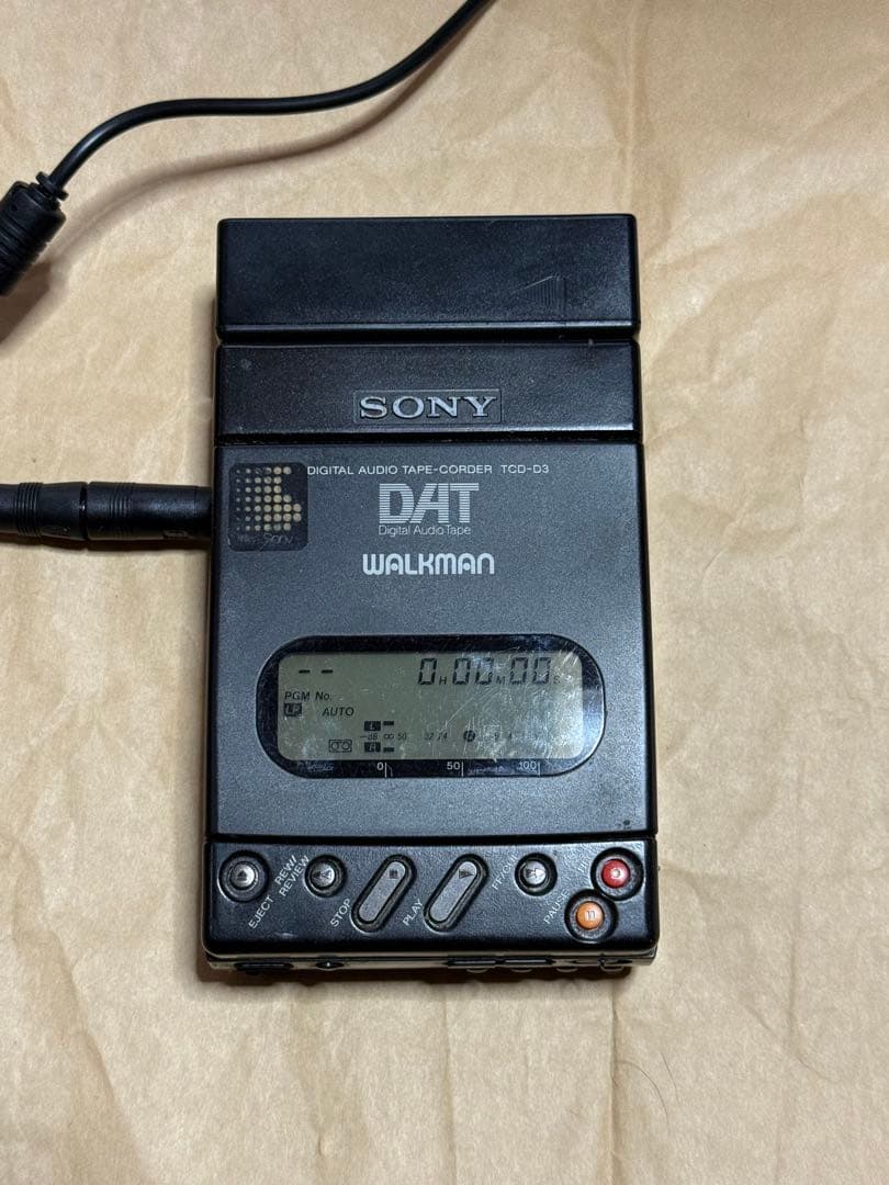 ポータブルプレーヤー SONY WALKMAN TCD-D3