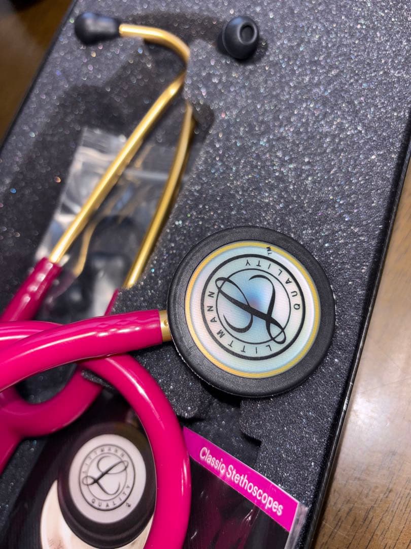 ⚪︎Littmann Classic III 聴診器 ピンク　27インチ