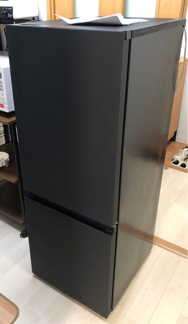 Panasonic パナソニック 冷蔵庫 マットブラック NR-B18C1-K