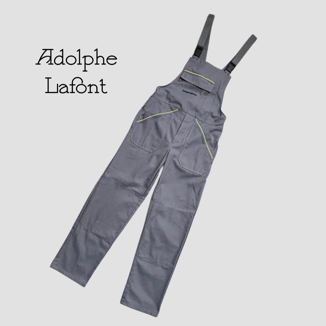 【未使用】Adolphe Lafont フレンチワーク ダブルニーオーバーオール