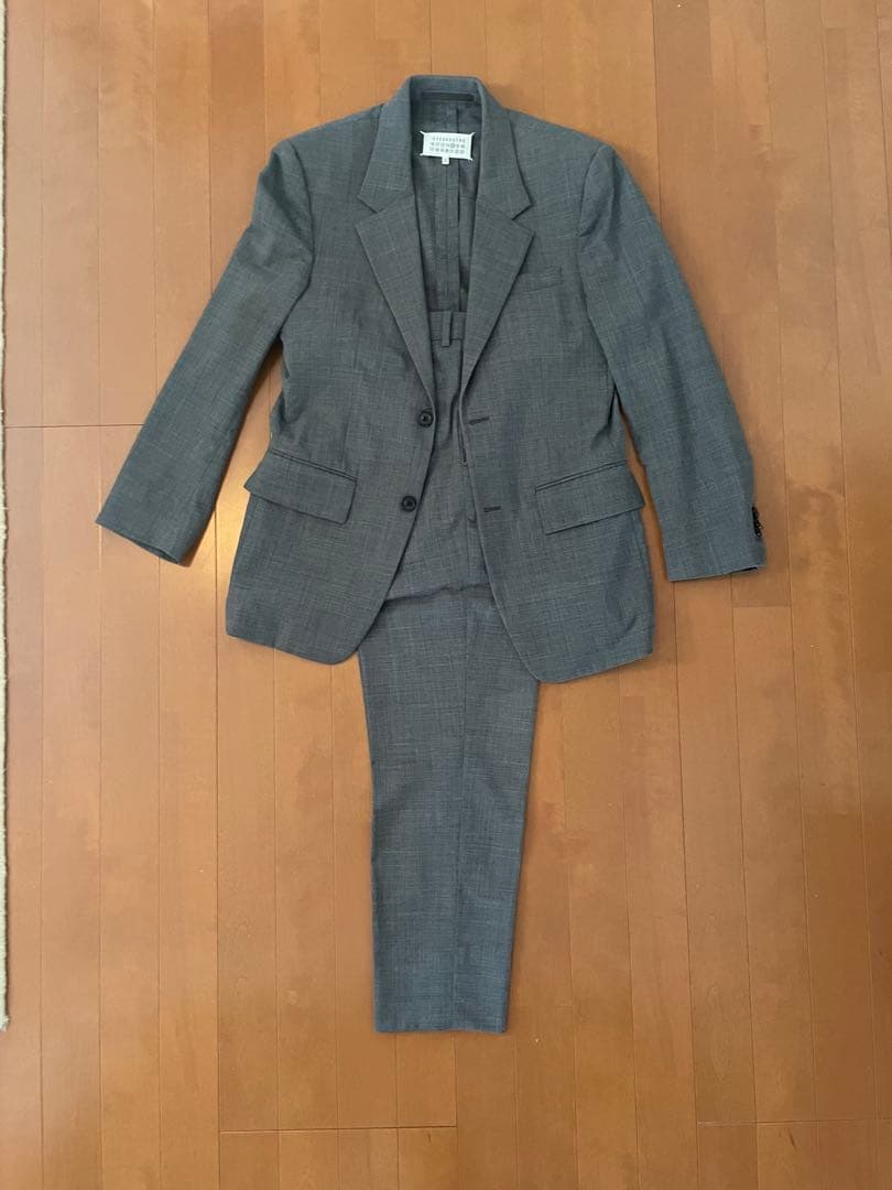 Maison Margiela マルジェラ　グレーセットアップスーツ