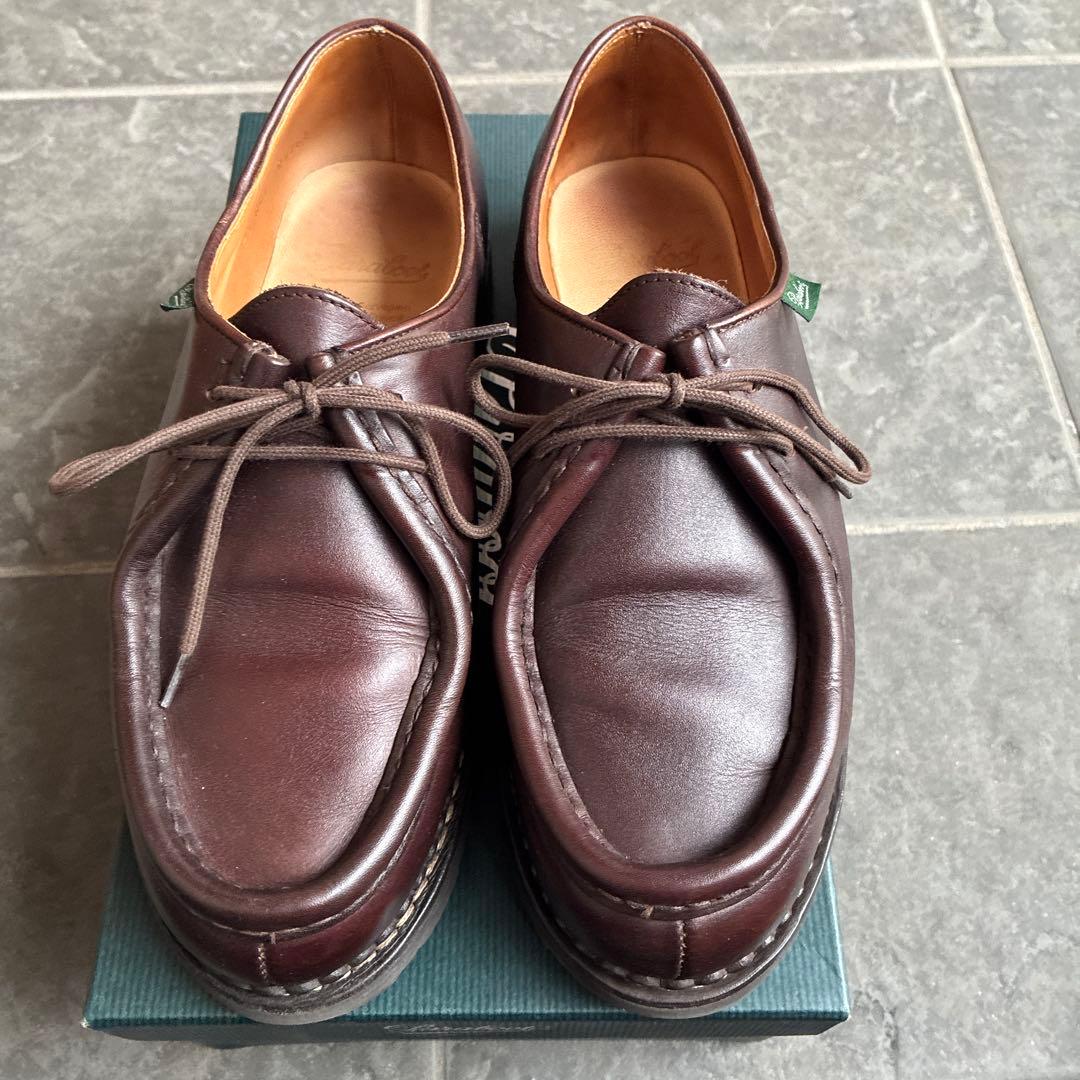 Paraboot Michael cafe uk7 ダークブラウン